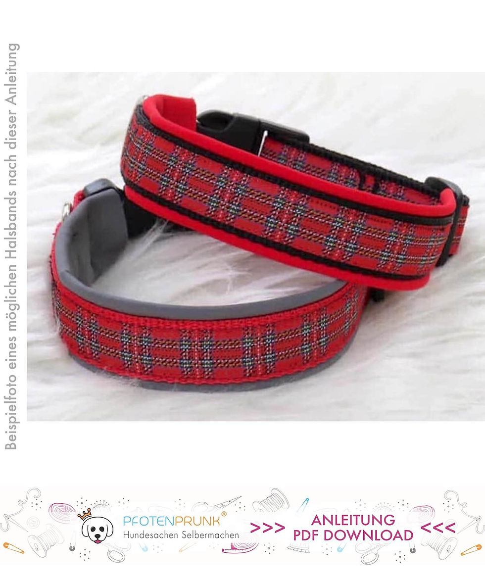 Miniaturbild: DIY Halsband Anleitung PDF Download Datei