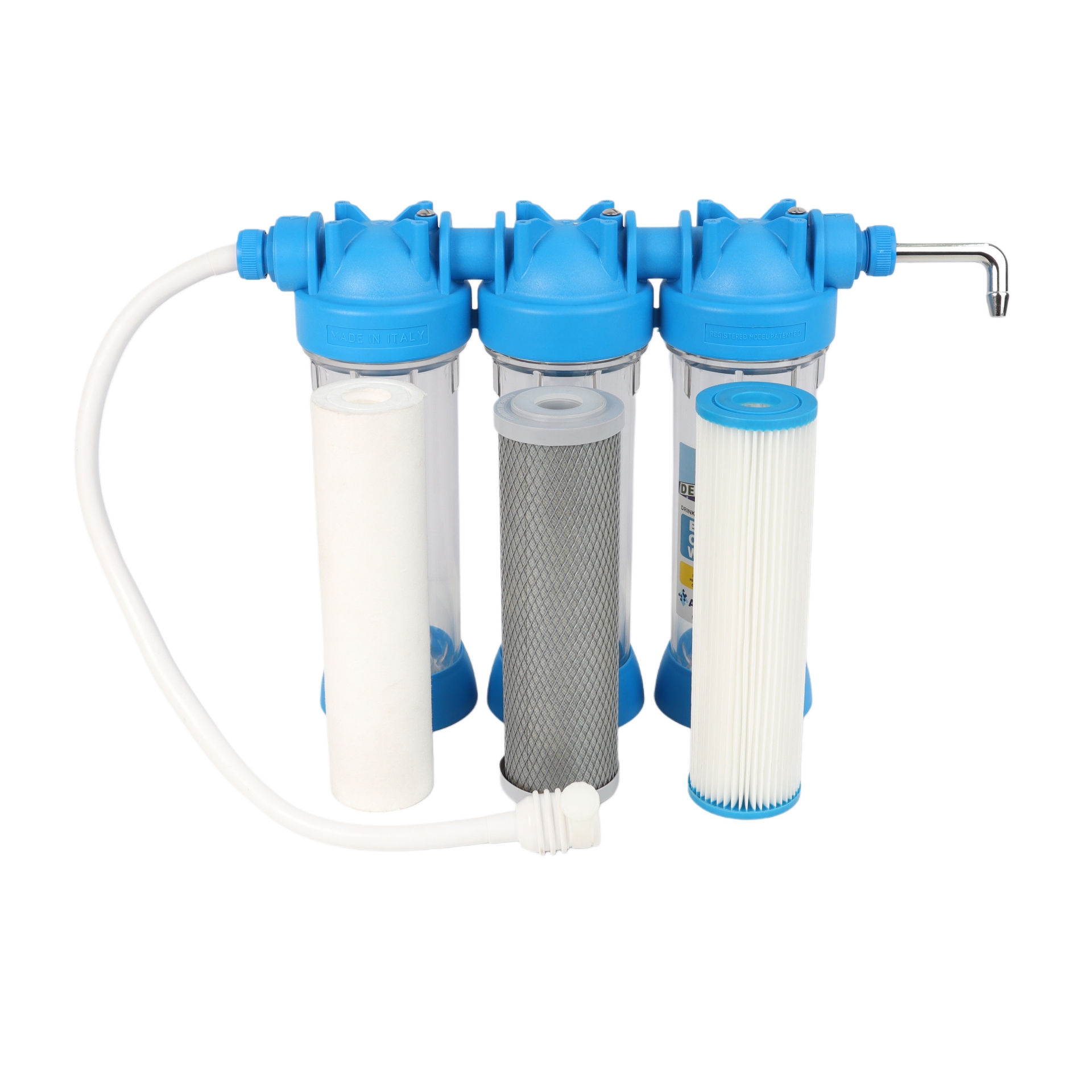 Triple Counter-Top with 1 Micron, Silver Nano & 0.2 Micron