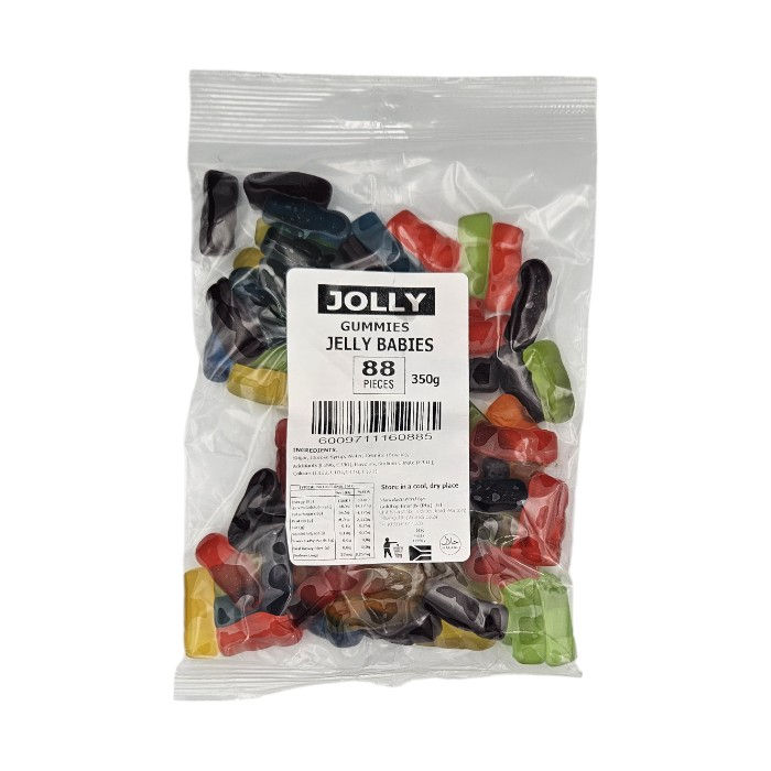 JOLLY 350G JELLY BABIES (1X350G)