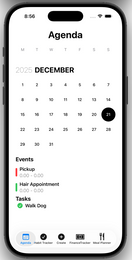 Screenshot of LifeSync Schedule Tracker