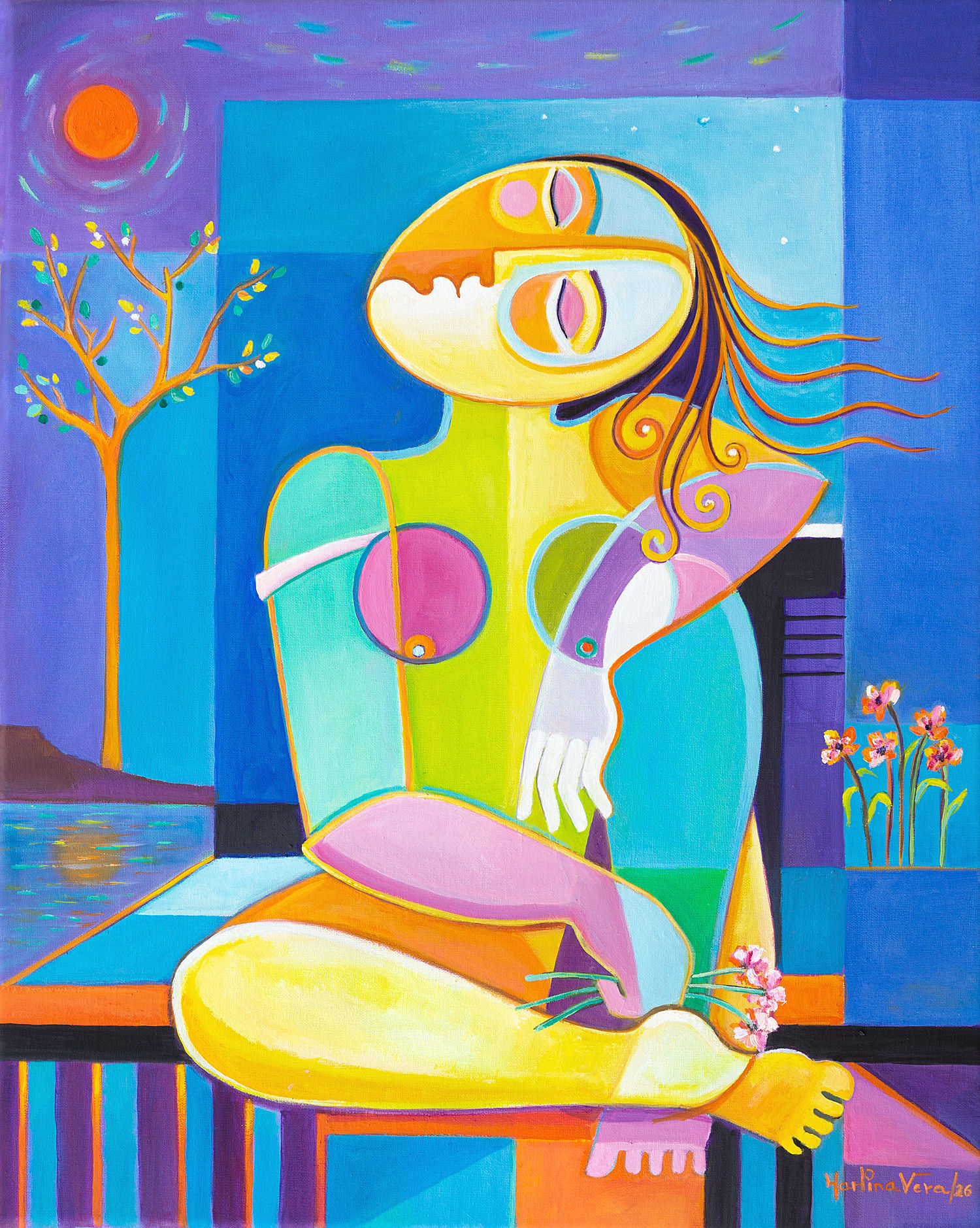 Woman at Peace #11