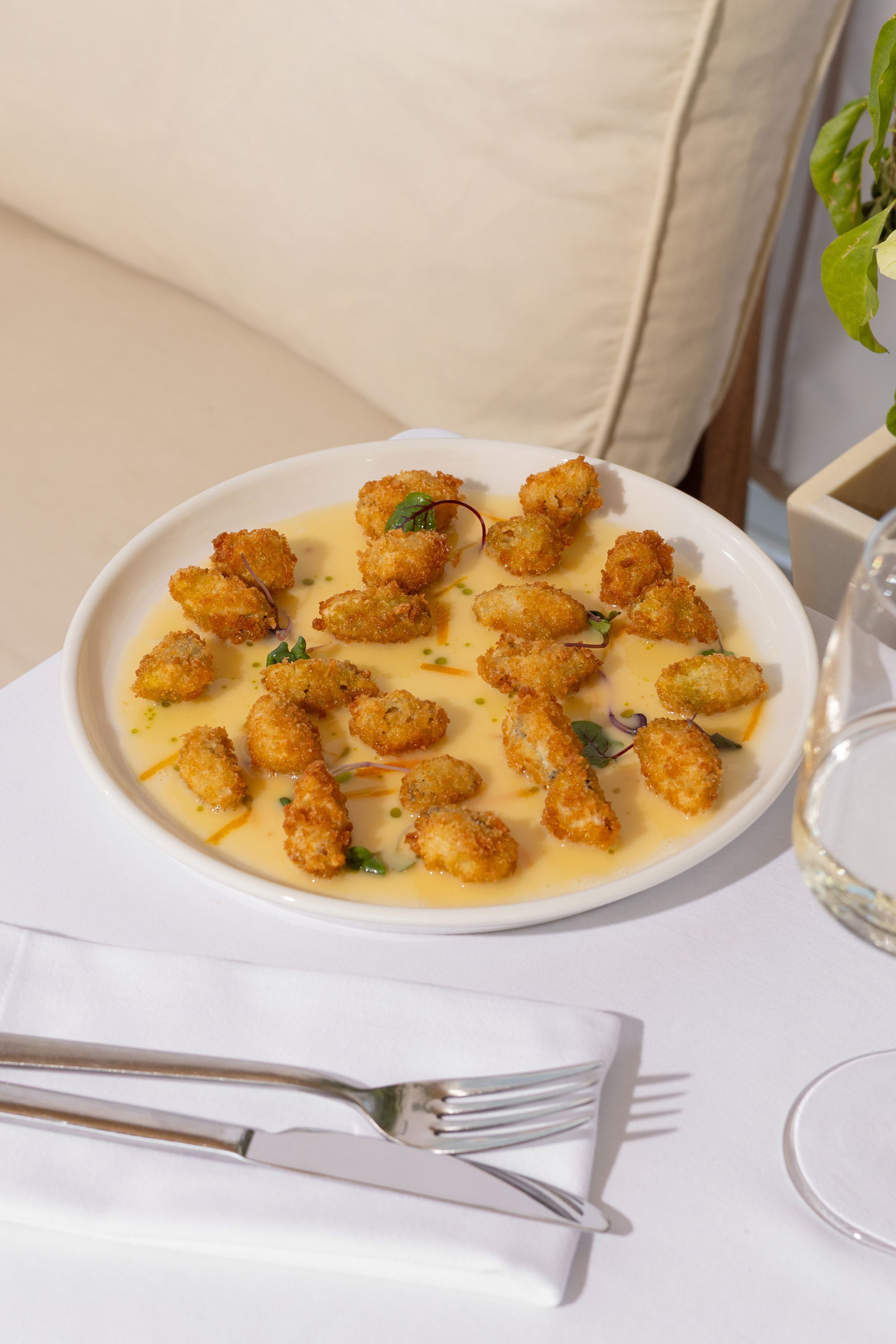Mussels tempura