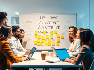 Top Rankings with B2B SaaS Content Marketing