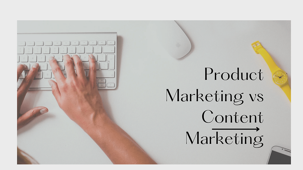 Product Marketing vs Content Marketing: Which Is Right for Your Goals?