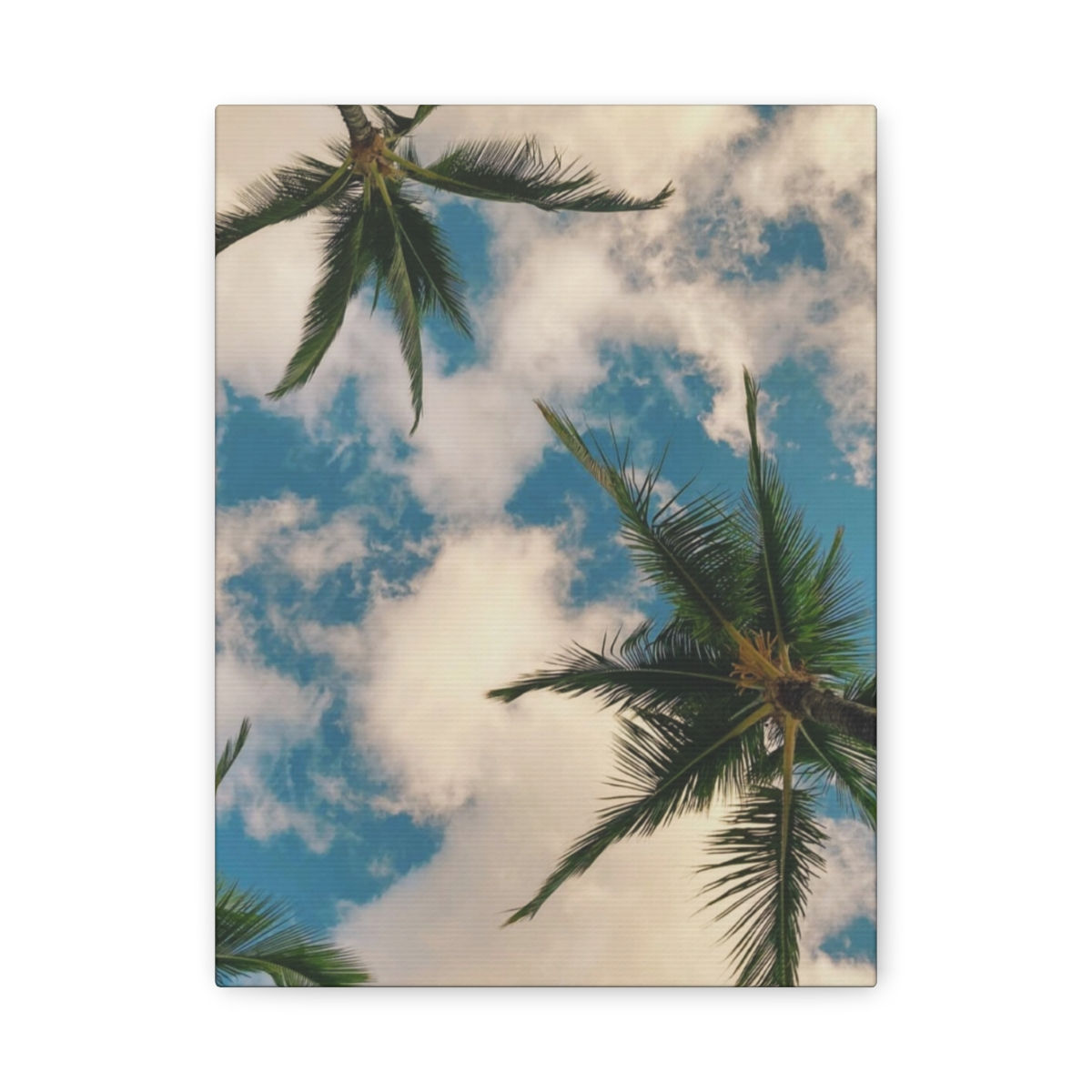 Canvas Print: Happy Little Trees 🌴 💚