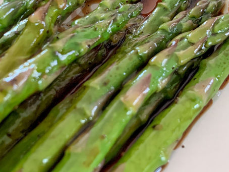 Maple Balsamic Asparagus