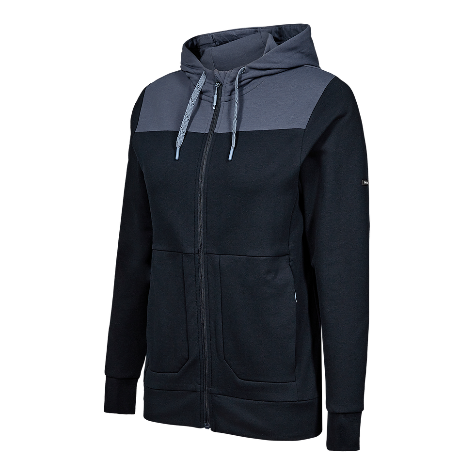 Thumbnail: Engel 8334-247 Ladies Entire Sweatshirt with Hood
