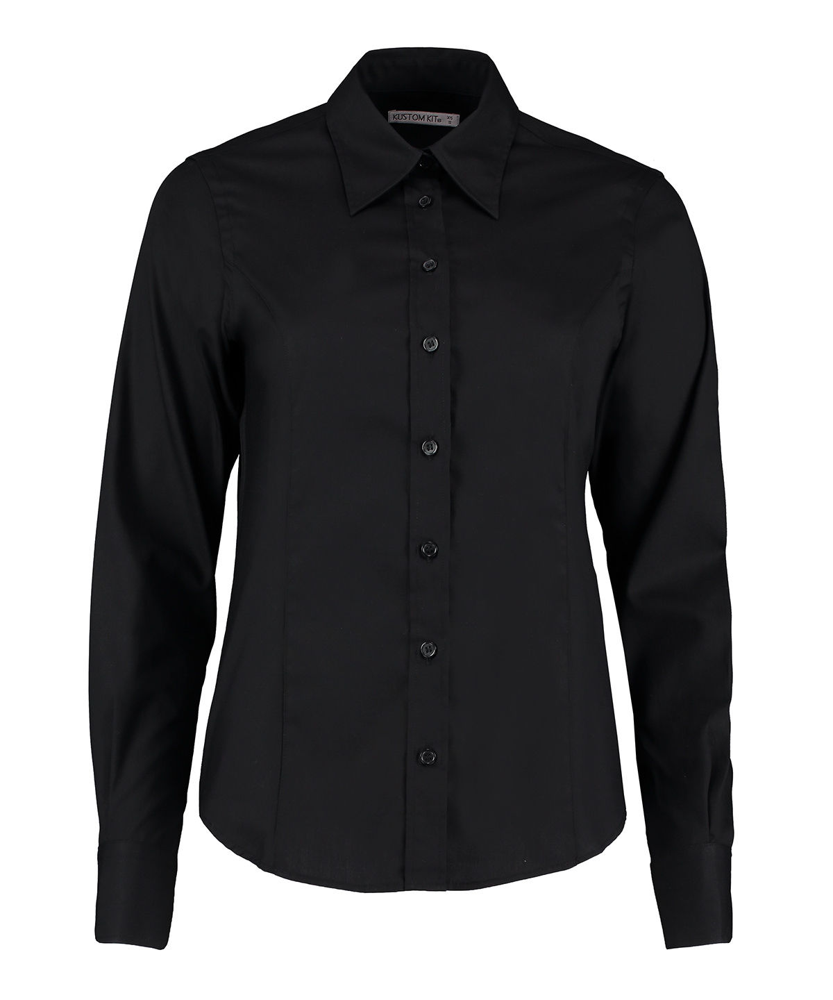KK702 Ladies Corporate Oxford Blouse Long/Sleeve (tailored fit)