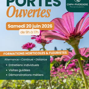 Portes ouvertes CNPH Piverdière :     20 juin de 9h à 17h