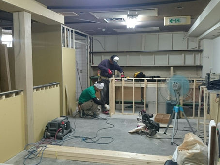 こちらは天神橋で居酒屋さんを造ってます！