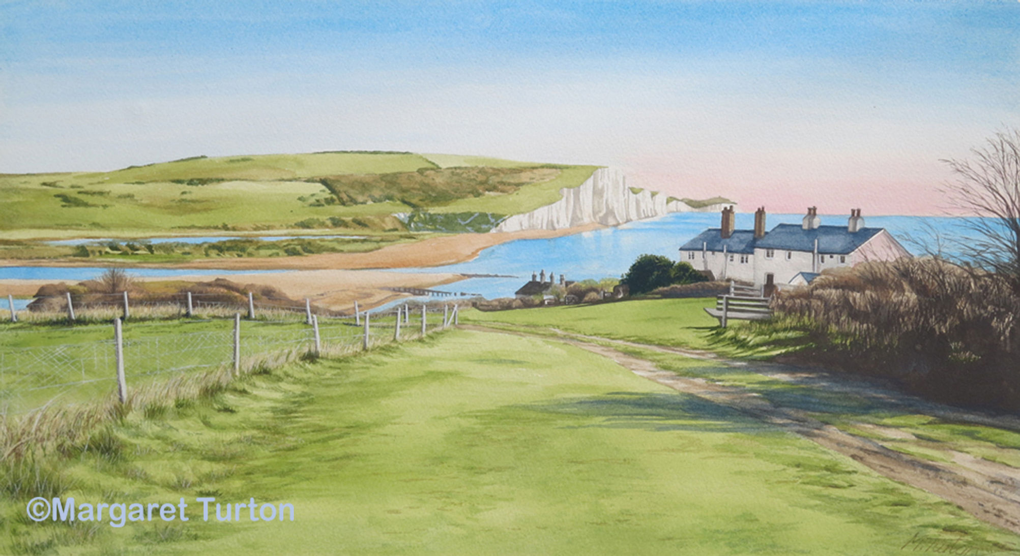 Coastguard Cottages and Seven Sisters