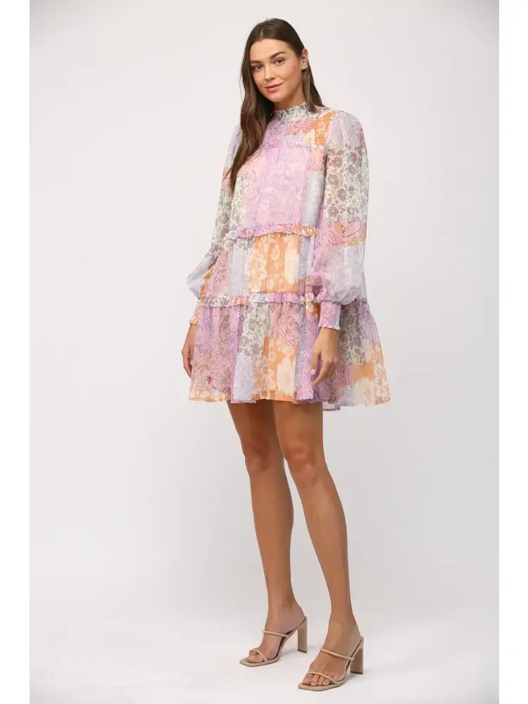 Thumbnail: Patchwork Poppy Dress