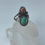 Thumbnail: Double Stone Twisted Swirl Statement Ring