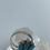 Thumbnail: Mirrored Teardrop Turquoise Statement Ring