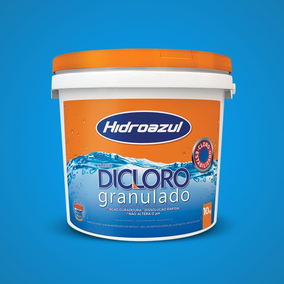 DICLORO GRANULADO BD10KG HIDROAZUL