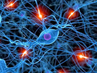 nörobilimi simgeleyen beyin faaliyetlerini simgeleyen karmaşık bağlantı