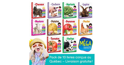 Pack 10 livres - Mon Louloudoc - Le monde de la ferme