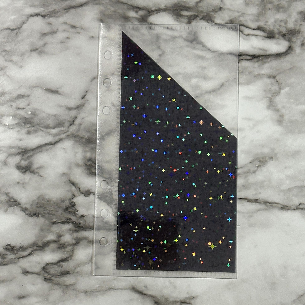 Thumbnail: Set of 3 Peekaboo Sparkle A6 Cash Envelopes
