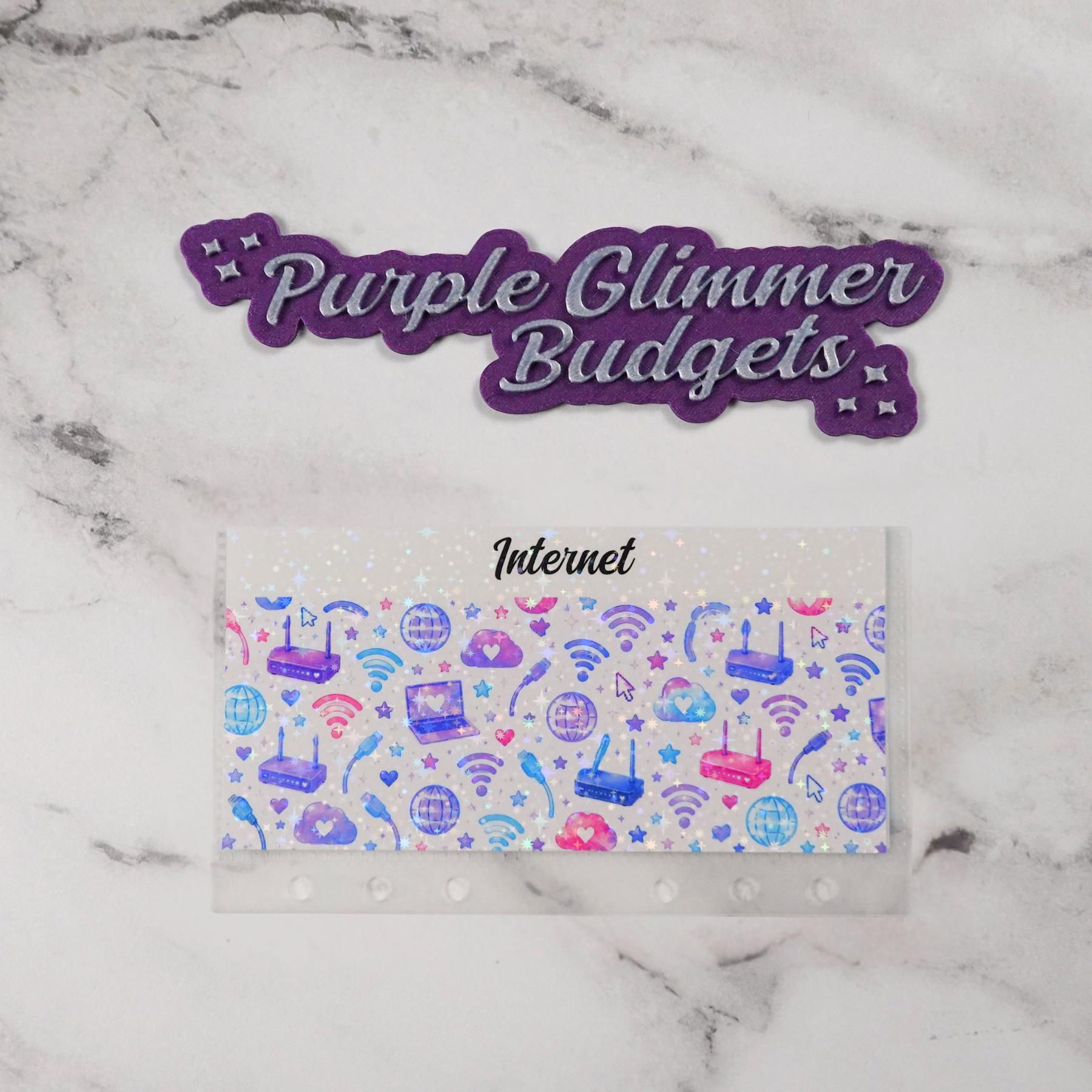 Internet Bill Cash Envelope | A6 Budget Envelope