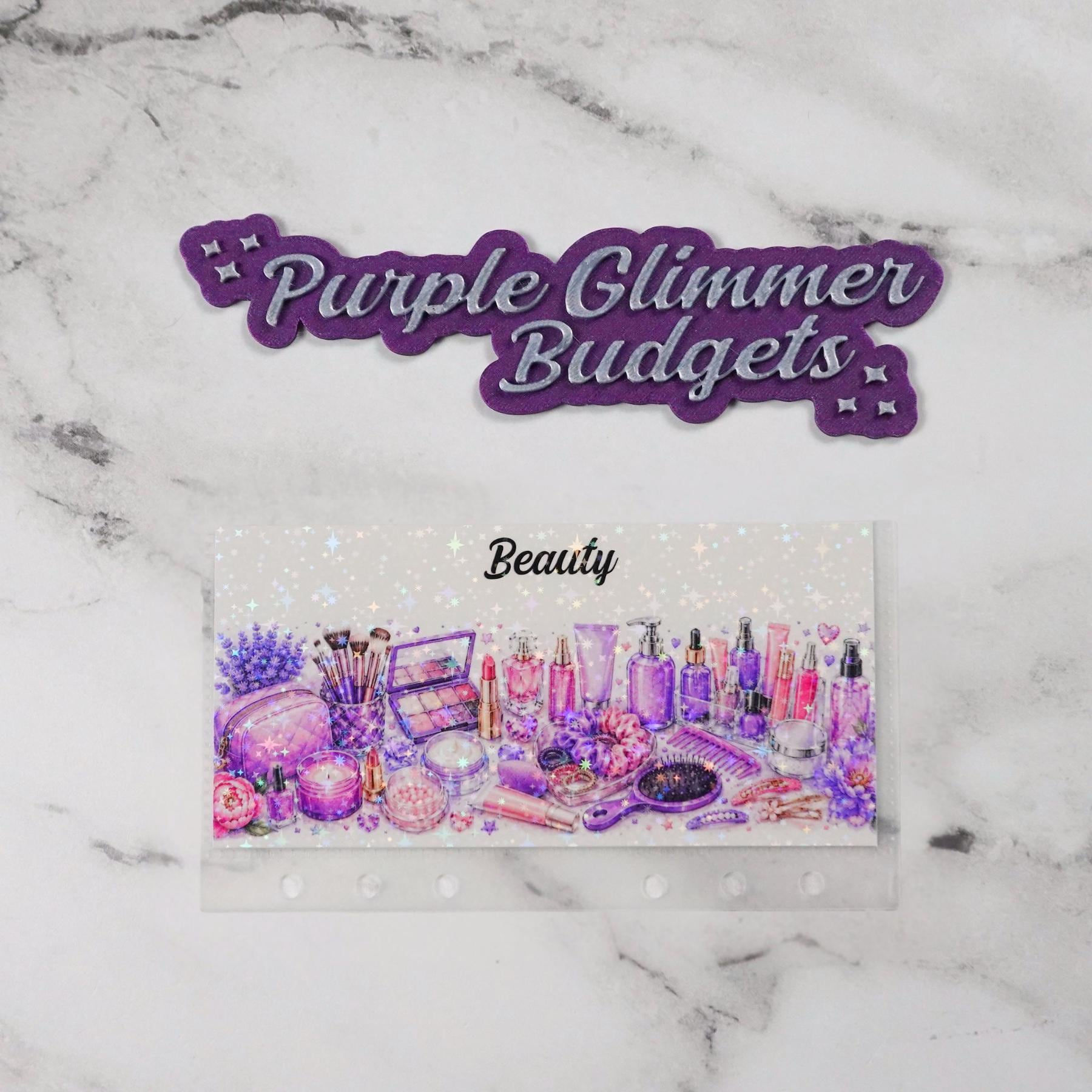 Beauty Cash Envelope | A6 Budget Envelope