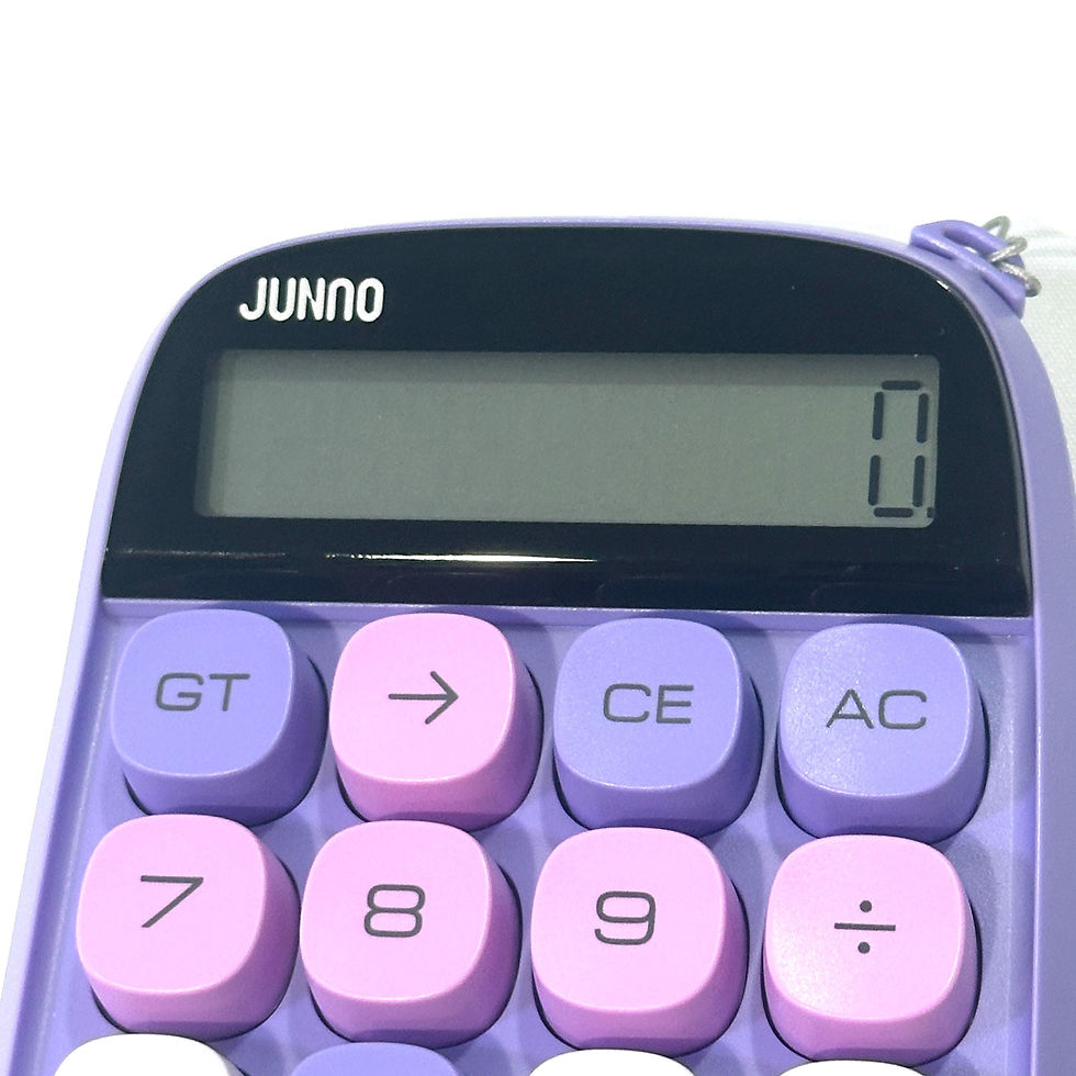 Thumbnail: Purple Pocket Calculator | Large Display, Lightweight, Stylish