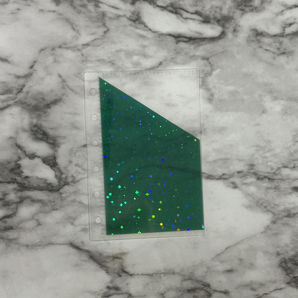 Thumbnail: Set of 4 Peekaboo Sparkle A7 Cash Envelopes