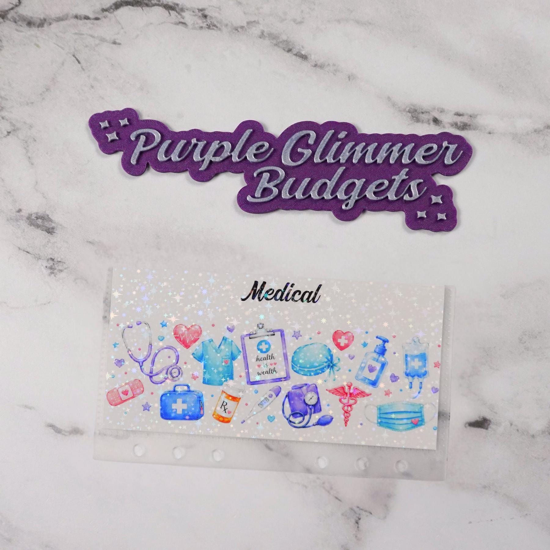 Medical Cash Envelope | A6 Budget Envelope