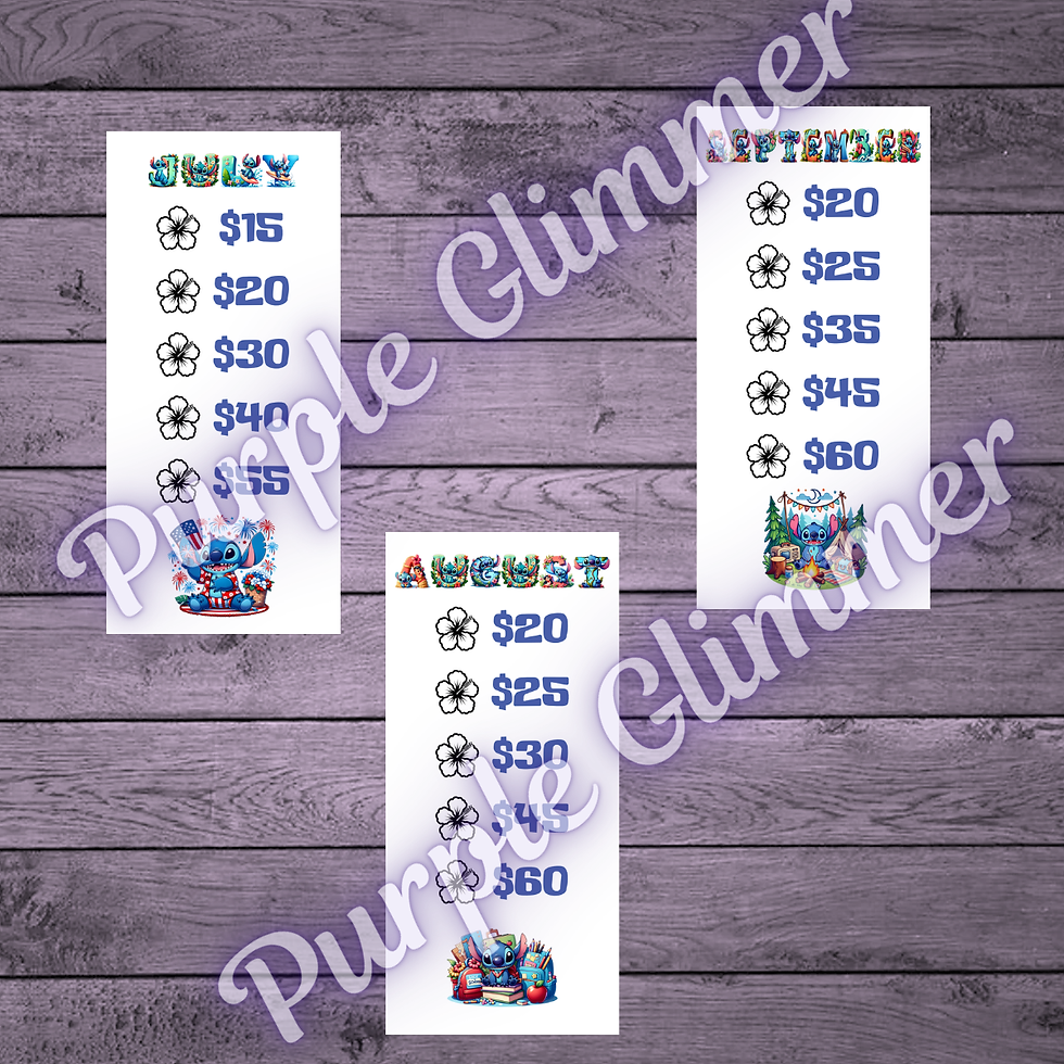 Thumbnail: Custom stitch yearly savings challenge & Nightmare Before Christmas Binder