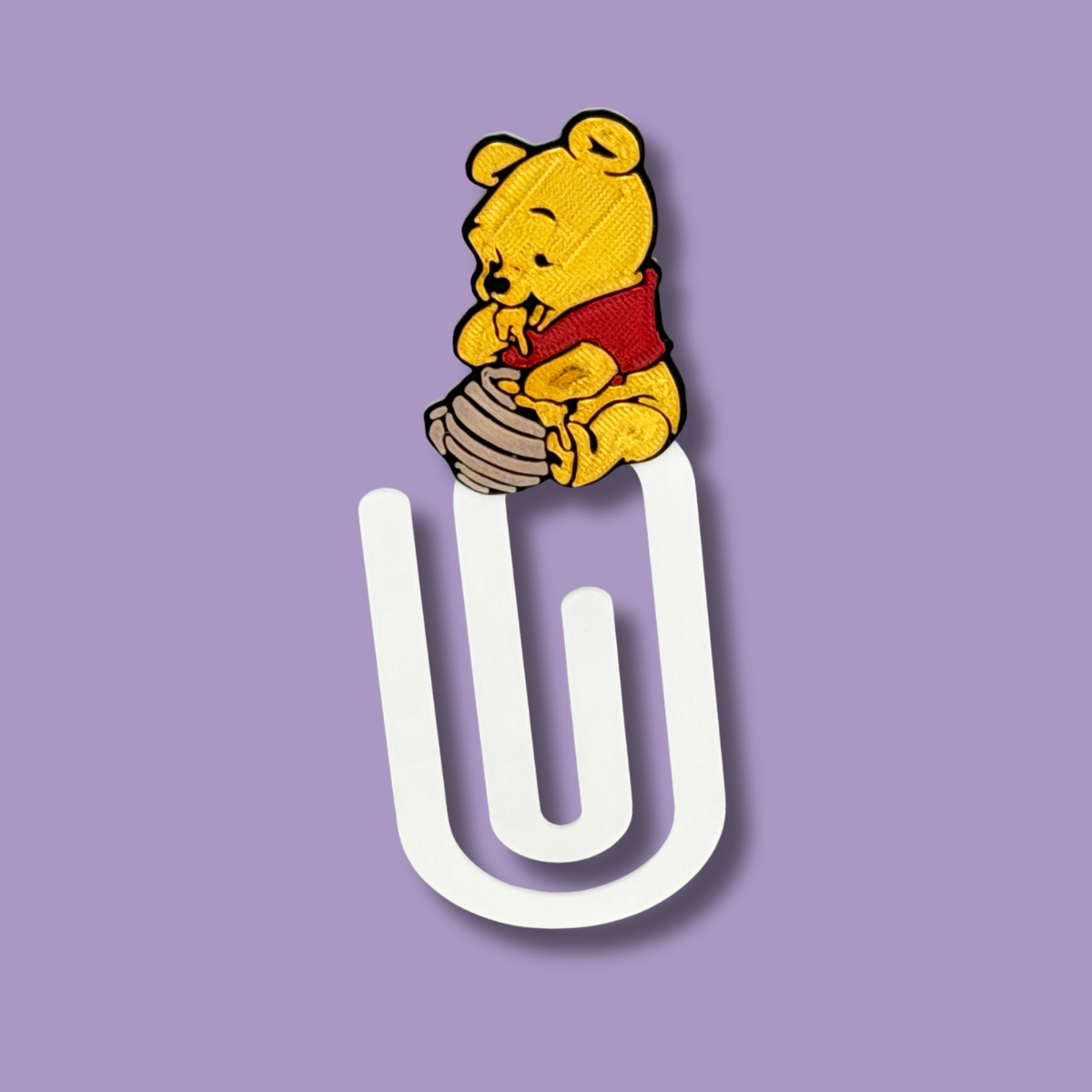 Winnie the Pooh Eating Honey Jumbo Paperclip