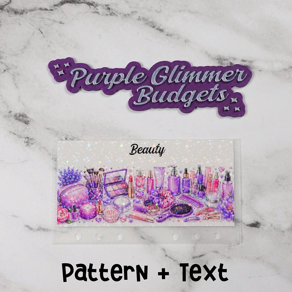 Thumbnail: Beauty Cash Envelope | A6 Budget Envelope