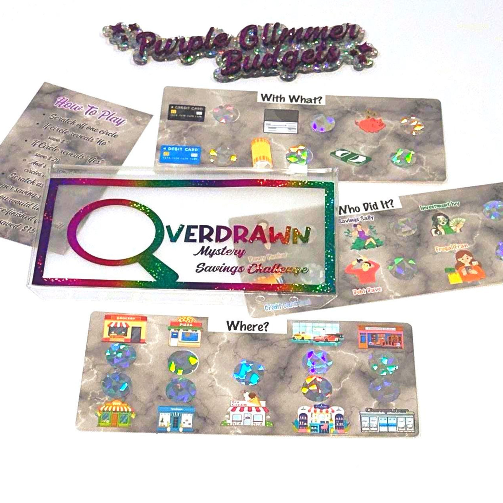 Overdrawn Mystery Savings Challenge