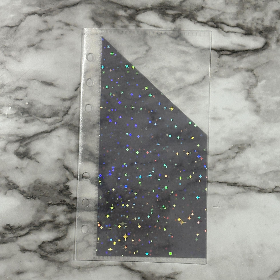 Thumbnail: Set of 3 Peekaboo Sparkle A6 Cash Envelopes