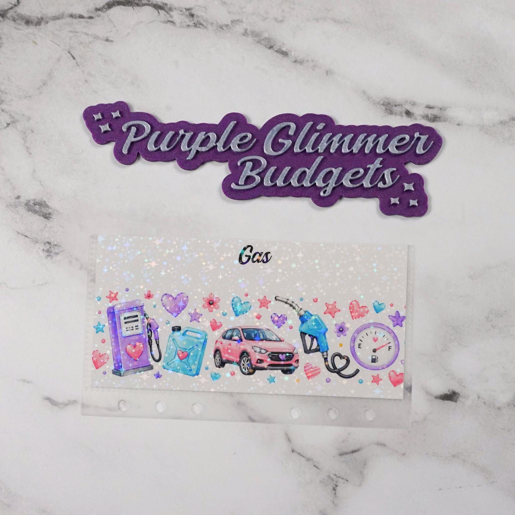 Gas Cash Envelope | A6 Budget Envelope