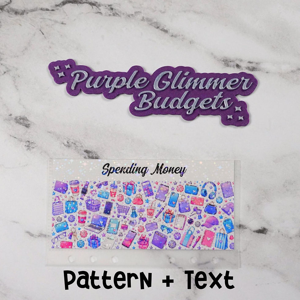 Thumbnail: Spending Money Cash Envelope | A6 Budget Envelope