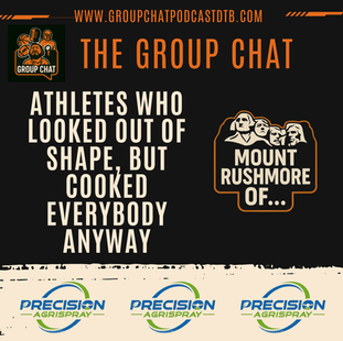 🗿 Mount Rushmore: Athletes Who Looked Out of Shape… But Cooked Everybody Anyway