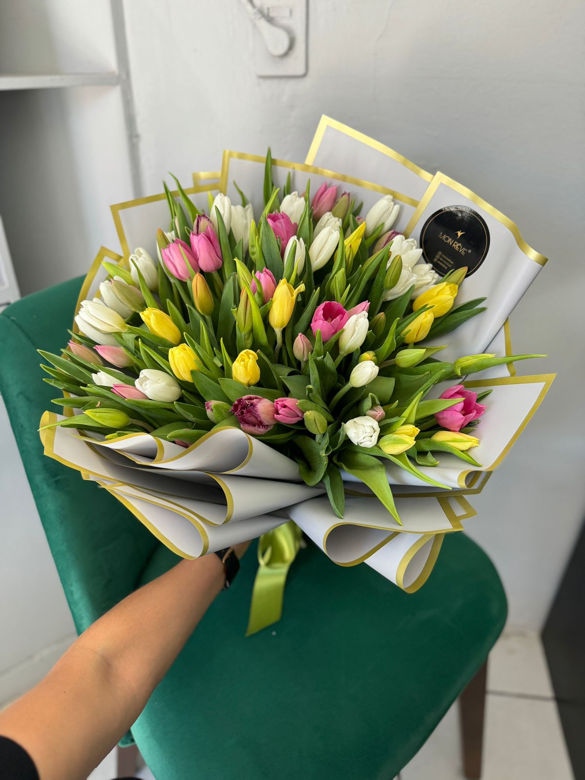 RTC-01 MAXI GREY TULIPS