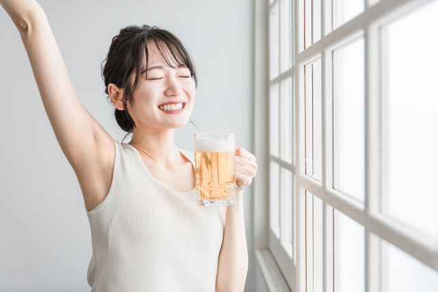チートデイを楽しみにしている女性