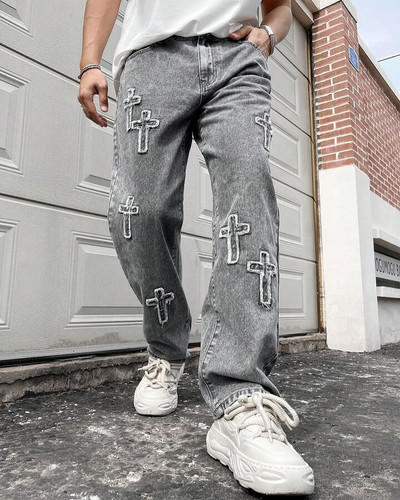 Cross Patch Jeans | Paper Castle India