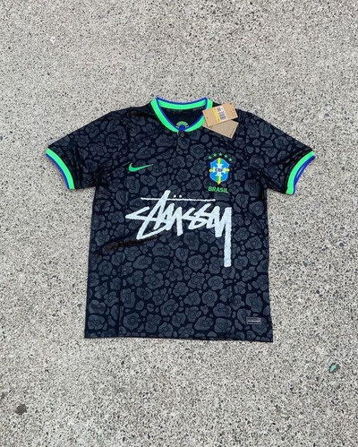 Stussy x Brazil Football Jersey | Paper Castle India