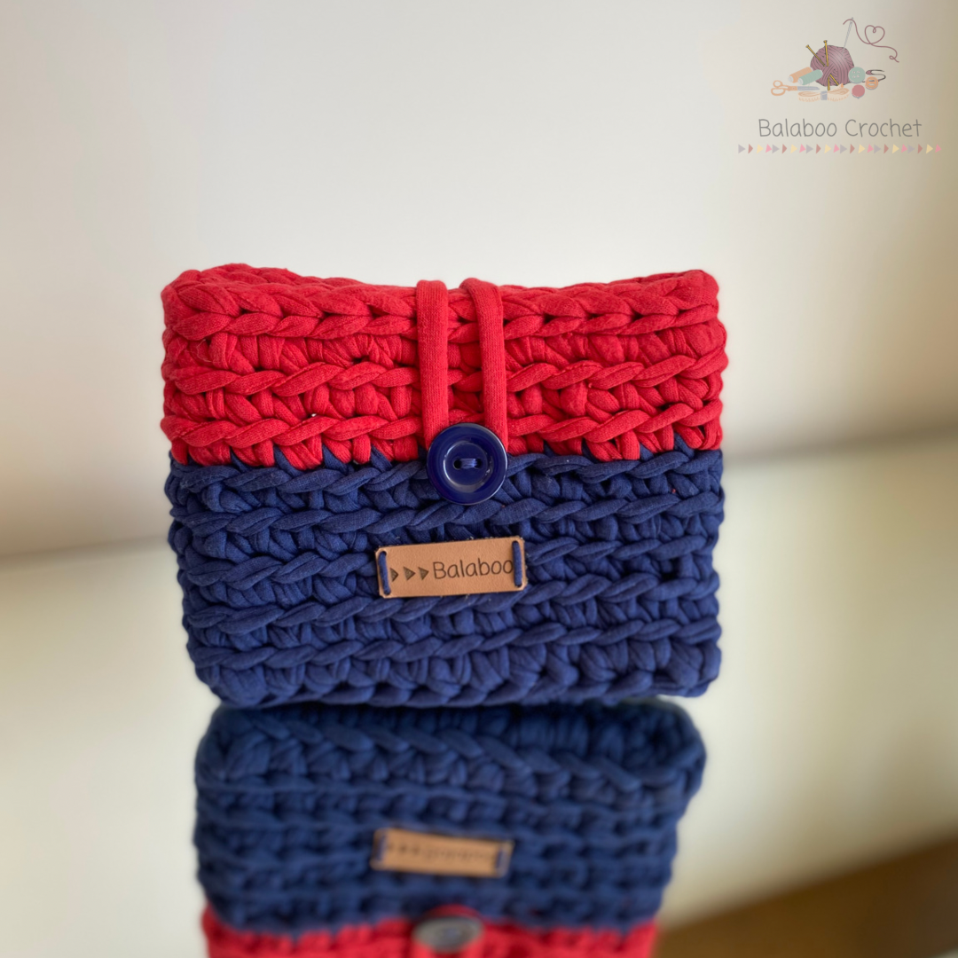crochet storage bolsa pattern