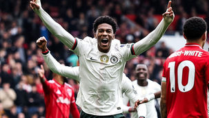 Chelsea defeats Nottingham Forest thanks to a goal from English-Ghanaian defender Josh Acheampong.