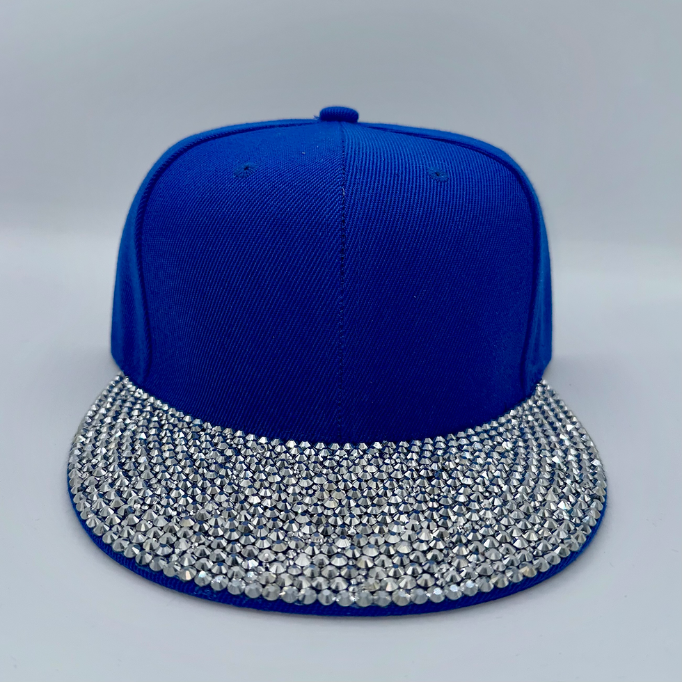 Thumbnail: Glitzy hat (flat brim)