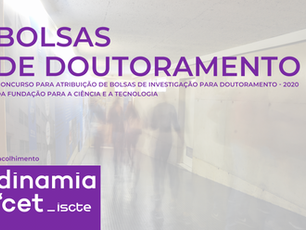 Concurso para bolsas de doutoramento 2020