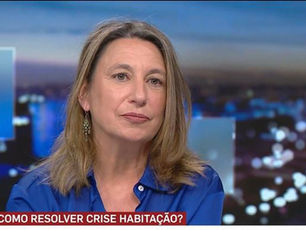 Debate sobre a habitação na SIC Notícias