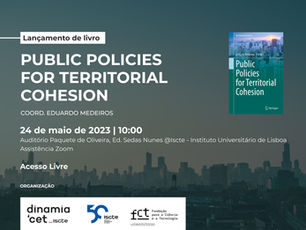 Lançamento do livro - Public Policies for Territorial Cohesion