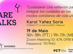 Care Talk #3 com Karol Yañez Soria (México)