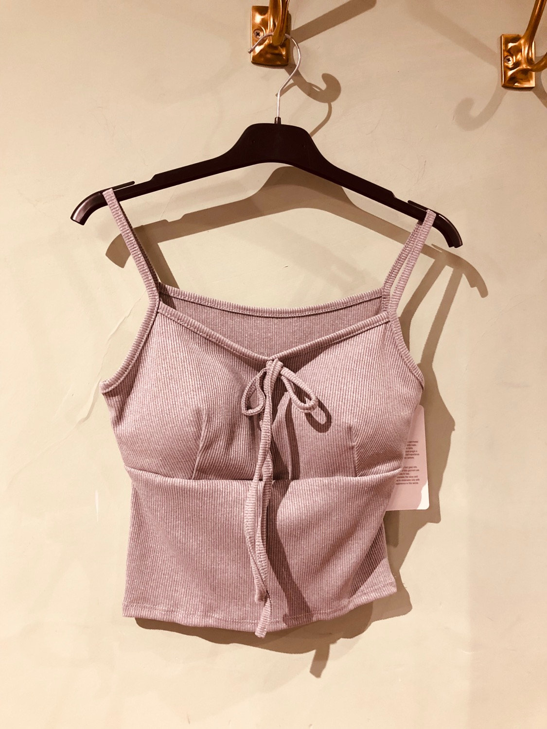 Top con coppe imbottite clearance