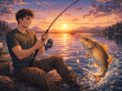 為什麼男人該去釣魚?