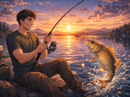 為什麼男人該去釣魚?