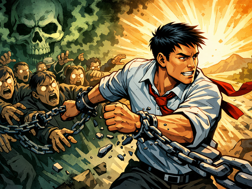 華人男性解毒思維（四）：群體依賴，才是讓你卡死一輩子的終極毒